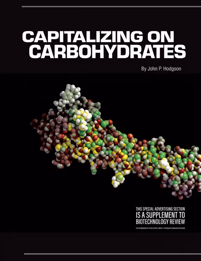 Artículo Capitalizing on Carbohydrates, publicado en Bio/Technology